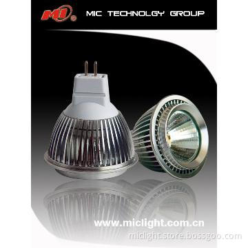mr16 base 7w 12v led spot lights with ce&rohs 38degree400lm brightness